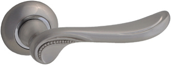 Ручка дверная, 5 серия F 579 SN/CP FERETTO